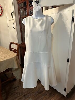 Alexia Admor white Sleeveless Dress
